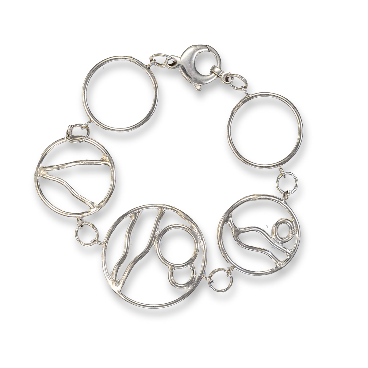 "Effervescence #2 Companion" - Sterling Silver Bracelet