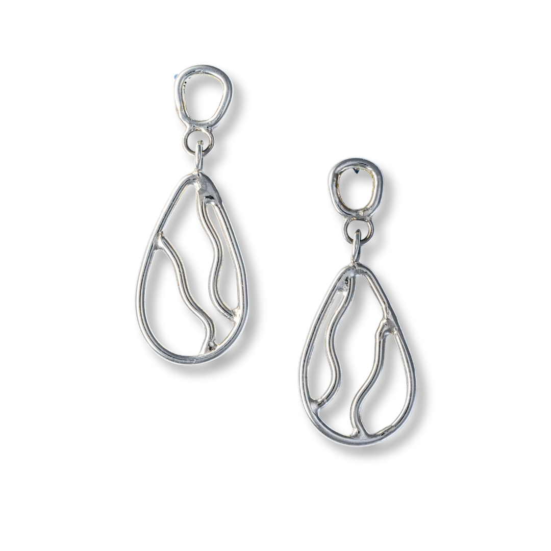 "Teardrops" Small Earrings
