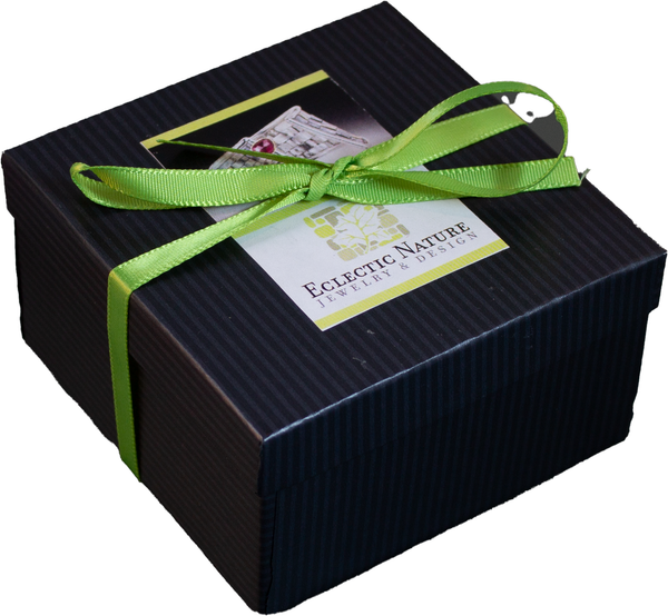 Sterling, fine silver and Quartz posts