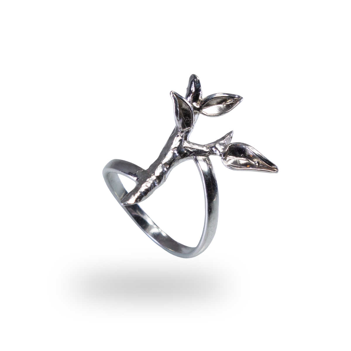 Sterling Silver Small Twig Ring