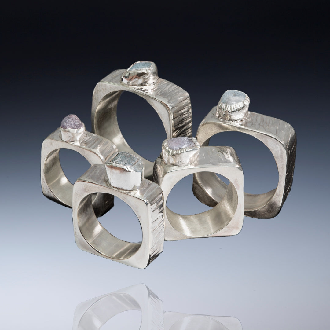 Faceted Ring – Christy Natsumi